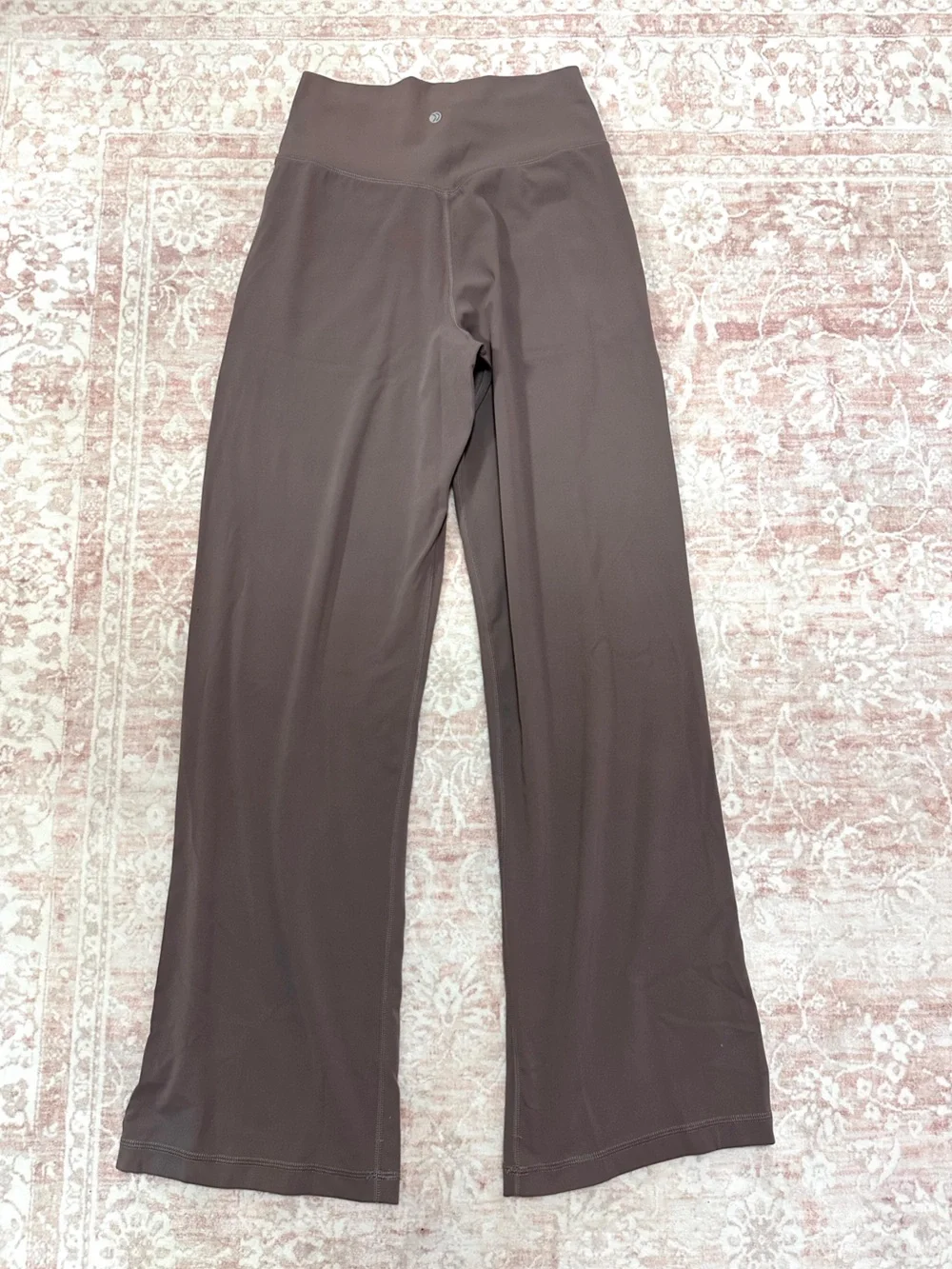NWOT 🩶 High Waisted Taupe Track Pants - 31” Inseam - Picture 4 of 8